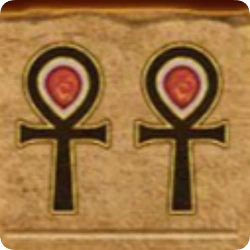 Eye of Horus Ankh symbol