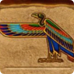 Eye of Horus falcon symbol
